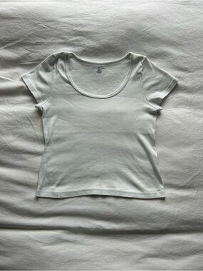 Brandy Melville White Tee